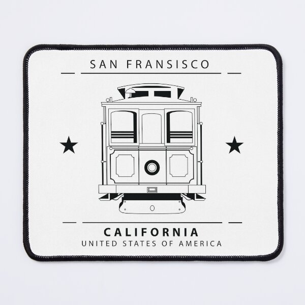Item preview, Cable Car illustration | San Fansisco, California, USA designed and sold by I'm  Redz.