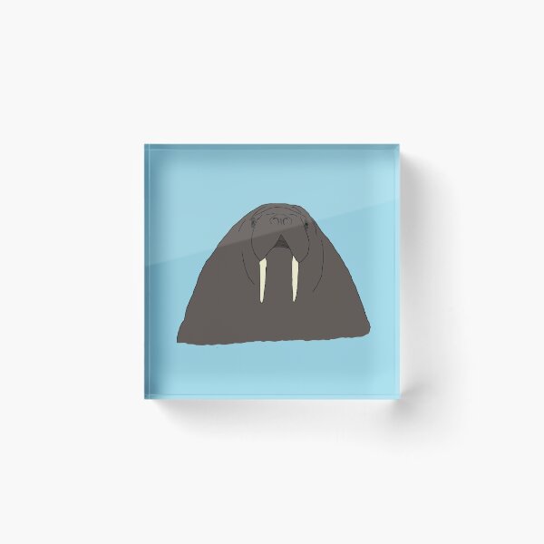 Item preview, Walrus Cartoon designed and sold by RevolutionInPaint.