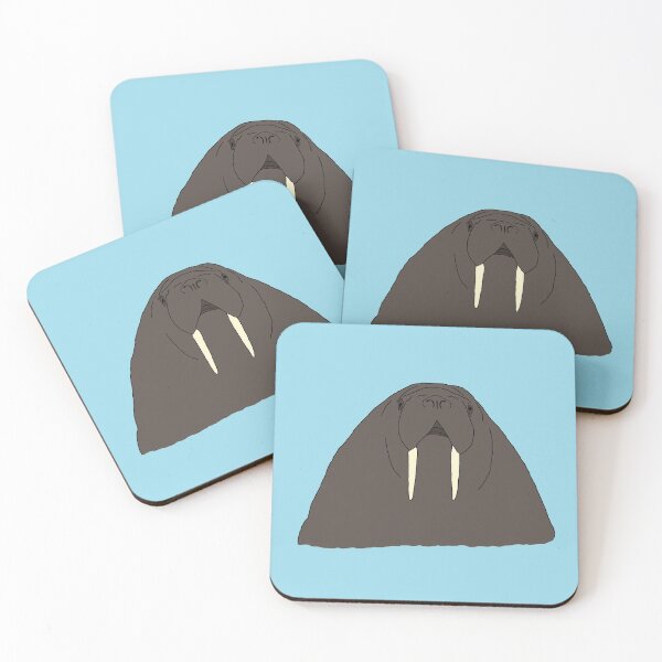 Item preview, Walrus Cartoon designed and sold by RevolutionInPaint.