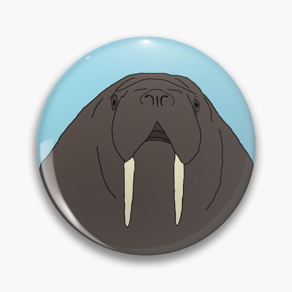Item preview, Walrus Cartoon designed and sold by RevolutionInPaint.