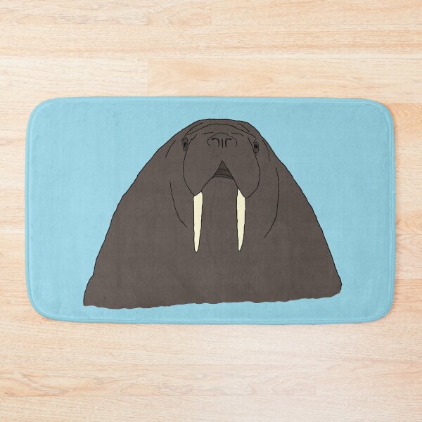 Item preview, Walrus Cartoon designed and sold by RevolutionInPaint.