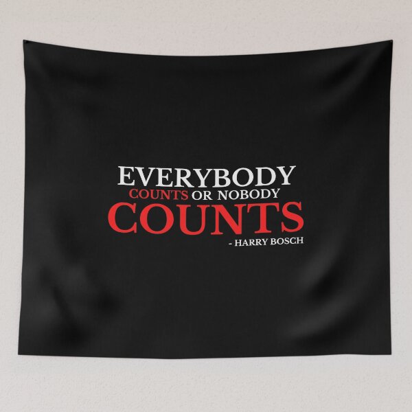 Item preview, Everybody Counts Or Nobody Counts designed and sold by VAHPROD.