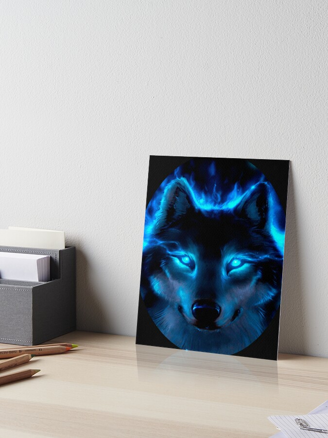 vokse op Derfor indlogering Wolf Glitter Face " Art Board Print for Sale by Nahas2020 | Redbubble