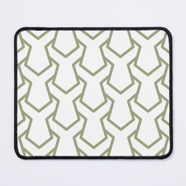 Item preview, Green and White Tessellation Line Pattern 11 Pairs Glidden 2022 Color of the Year Guacamole PPG1121-5 - Popular Colour - Hue - Shade designed and sold by ColorOfTheYears.