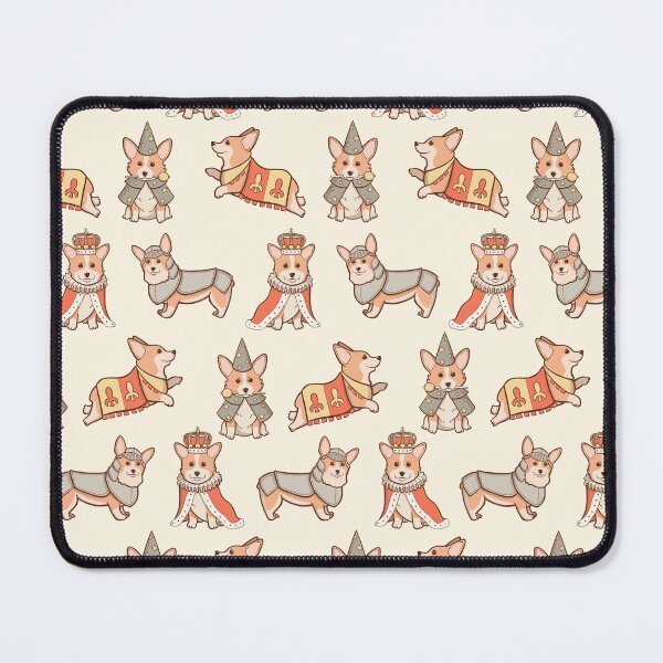 Item preview, Medieval Fantasy Corgi Pattern designed and sold by Melissa Jan.