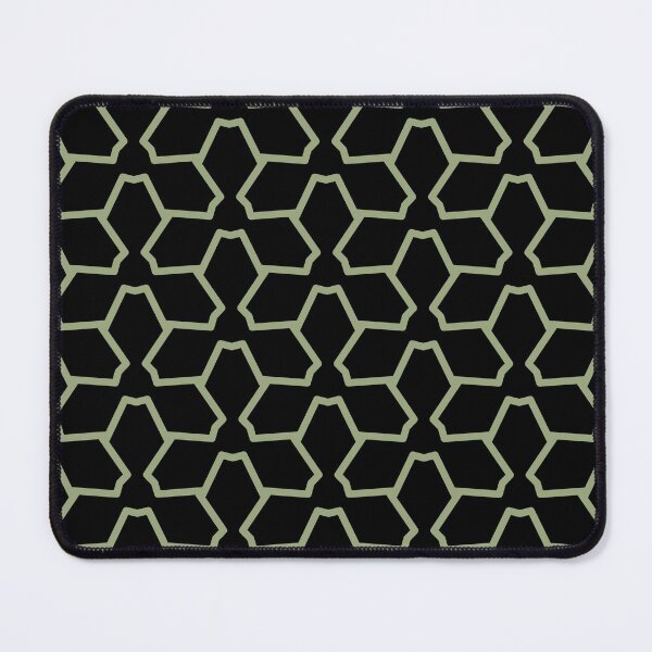 Item preview, Green and Black Tessellation Line Pattern 12 Pairs Glidden 2022 Color of the Year Guacamole PPG1121-5 - Popular Colour - Hue - Shade designed and sold by ColorOfTheYears.