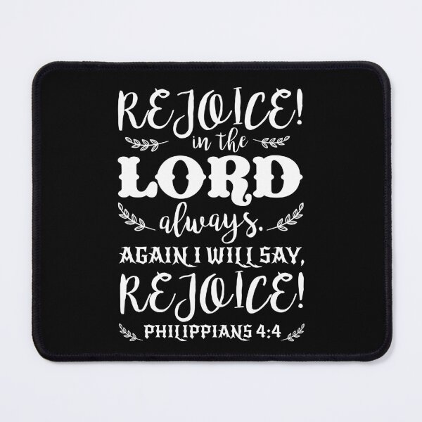 Item preview, Philippians 4:4 designed and sold by plushism.