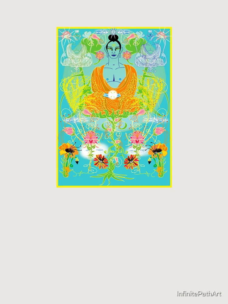 Thumbnail 6 of 6, Premium Oversized Sweatshirt, Awakening designed and sold by InfinitePathArt.