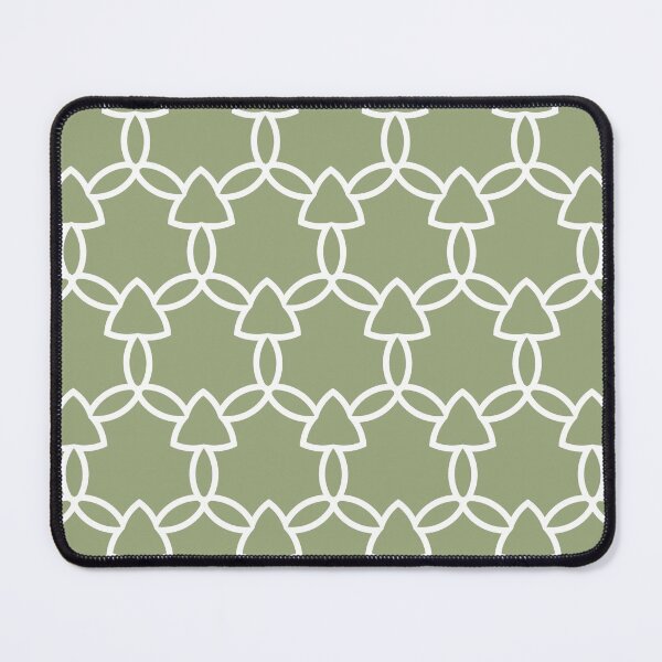 Item preview, Green and White Tessellation Line Pattern 29 Pairs Glidden 2022 Color of the Year Guacamole PPG1121-5 - Popular Colour - Hue - Shade designed and sold by ColorOfTheYears.