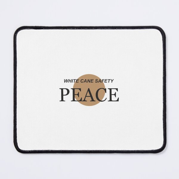 Item preview, PEACE White Cane Safety Day 15 October - designed and sold by outmaneljalili.