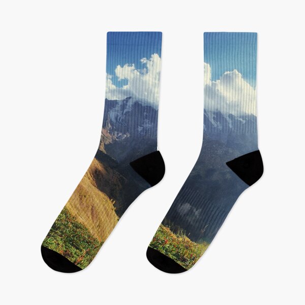 Item preview, Autumn Landscape Mountain Peaks designed and sold by JTS STORE.