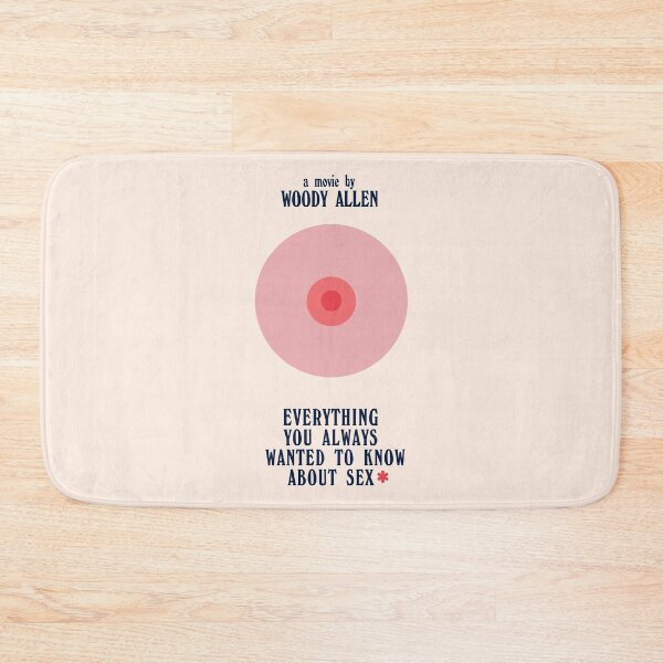 Item preview, Minimal movie poster for Everything you always wanted to know about sex, Woody Allen movie, classic hollywood film, alternative print  designed and sold by Spallutos.