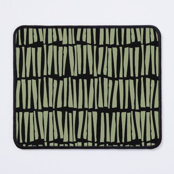 Item preview, Green and Black Vertical Dash Stripe Line Pattern Pairs Glidden 2022 Color of the Year Guacamole PPG1121-5 - Popular Colour - Hue - Shade designed and sold by ColorOfTheYears.