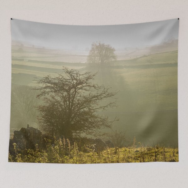 Artikelvorschau, Nebliger Schein, Derbyshire Landschaft entworfen und verkauft von Jane Stanley Photography.