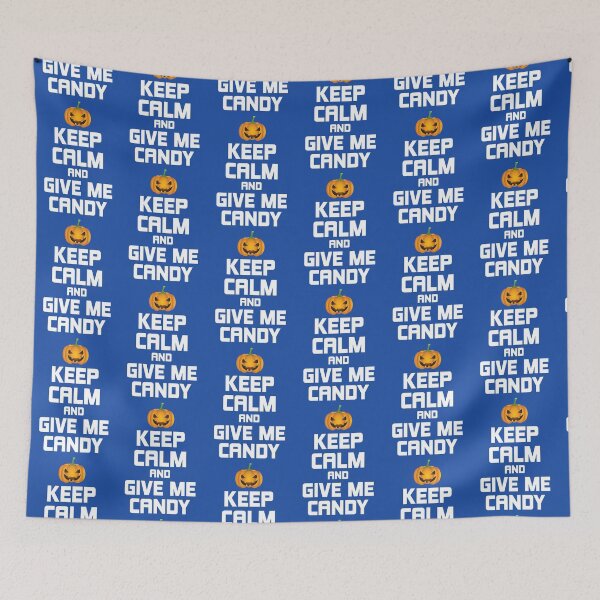 Item preview, Keep Calm And Give Me Candy Funny Halloween designed and sold by DesignHouse07.