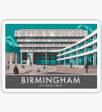 Birmingham Central Library Sticker