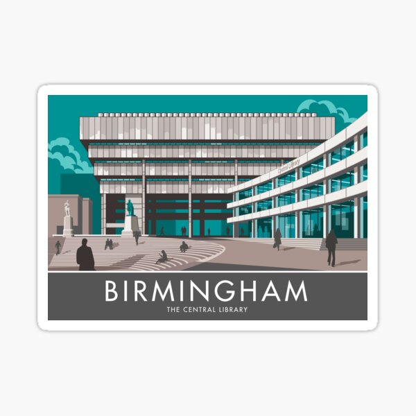 Item preview, Birmingham Central Library designed and sold by smillership.