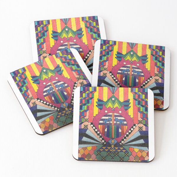 Item preview, Bold Pattern Drawing designed and sold by Kathryn Davis.