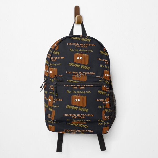 Item preview, I decided no vacation this year, now have emotional baggage designed and sold by SolidEarthArt.