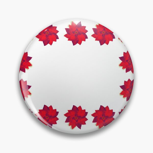 Item preview, Red flowers frame design designed and sold by Midnightviera.