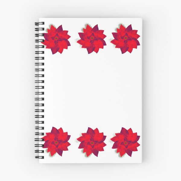 Item preview, Red flowers frame design designed and sold by Midnightviera.