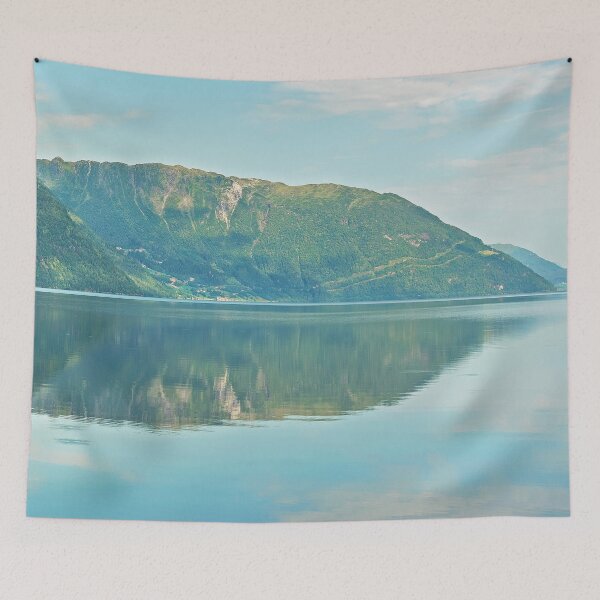 Item preview, Norwegian fjords Landscape designed and sold by JTS STORE.