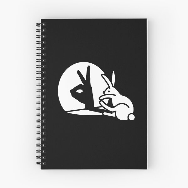 Item preview, Funny Rabbit shadow hand shadow puppets bunny figure pop art designed and sold by LaundryFactory.