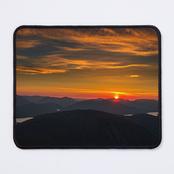 Item preview, Sunrise over Blackwater Reservoir, Scotland, Landscape designed and sold by Stravaigin.