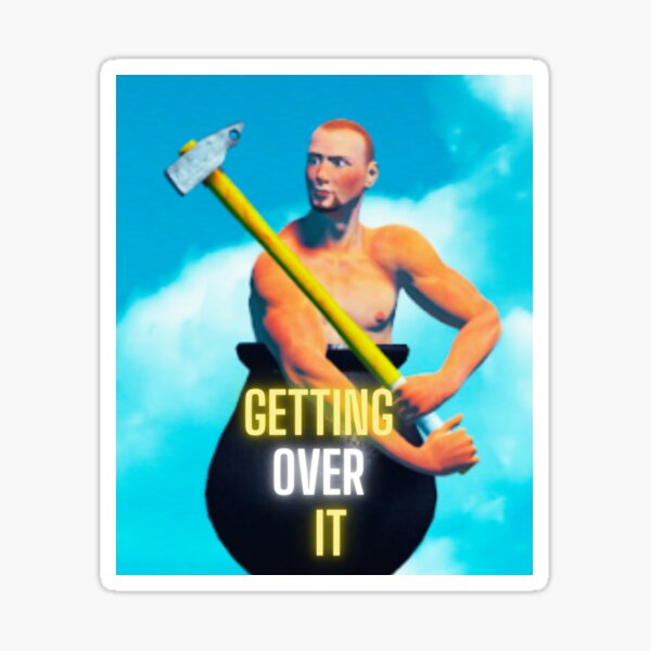 Bennett on X: I added some stickers to the Getting Over It