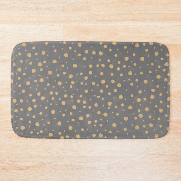Item preview, Gold painted Dots Gray Gradient Design designed and sold by InovArtS.