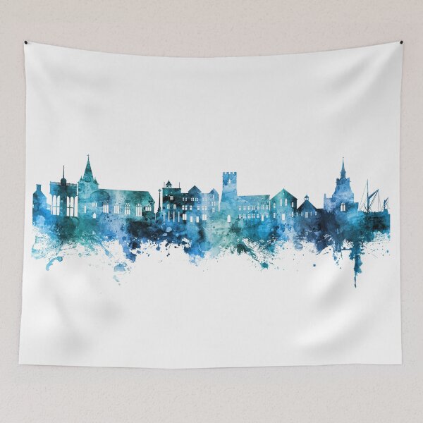 Item preview, Maldon England Skyline designed and sold by ArtPrints.