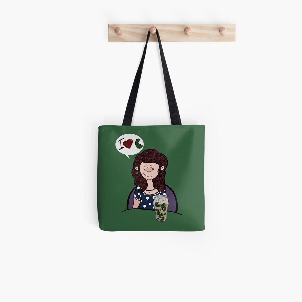 Self-portrait with pickles Tote Bag