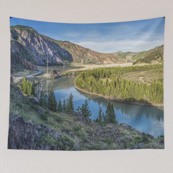 Item preview, River Altai Mountains designed and sold by JTS STORE.