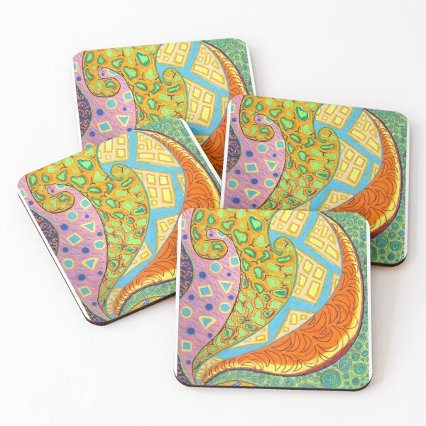 Item preview, Pattern Oil Pastel designed and sold by Kathryn Davis.
