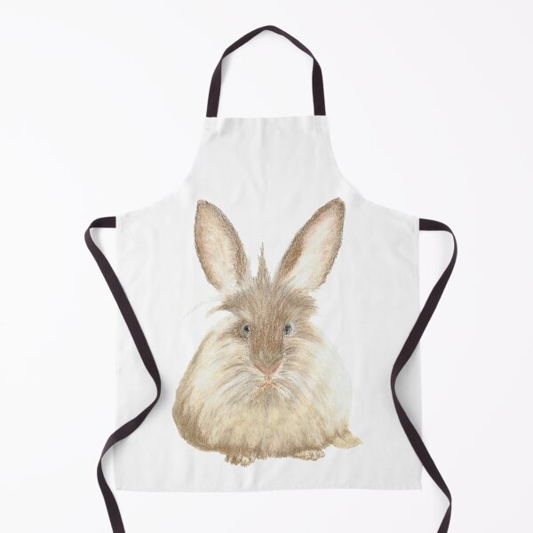 Item preview, Animals, rabbits, Bunintheoven, longhaired, brown, beige, drawing, pastel, BebiCervin designed and sold by BebiCervin.