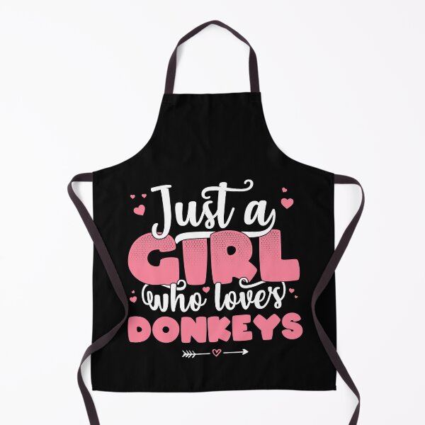 Item preview, Just A Girl Who Loves donkeys - Cute donkey lover gift graphic designed and sold by theodoros20.
