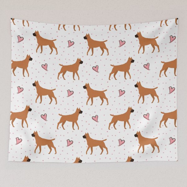 Item preview, Love Red Cane Corso Dog designed and sold by Lulupainting.