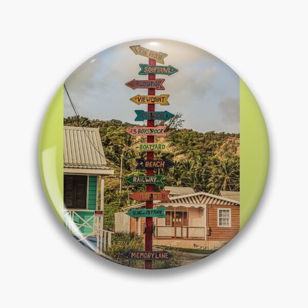 Item preview, To the Moon, signpost, Bathsheba, Barbados designed and sold by Stravaigin.