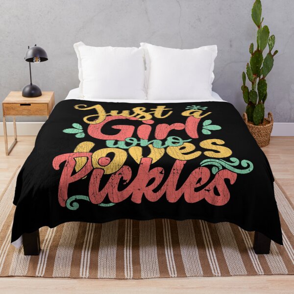 Item preview, Just A Girl Who Loves Pickles Gift Pickle graphic designed and sold by theodoros20.