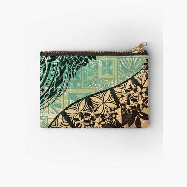 Item preview, Vintage Samoan Old Teal Tapa Threads designed and sold by sunnthreads.