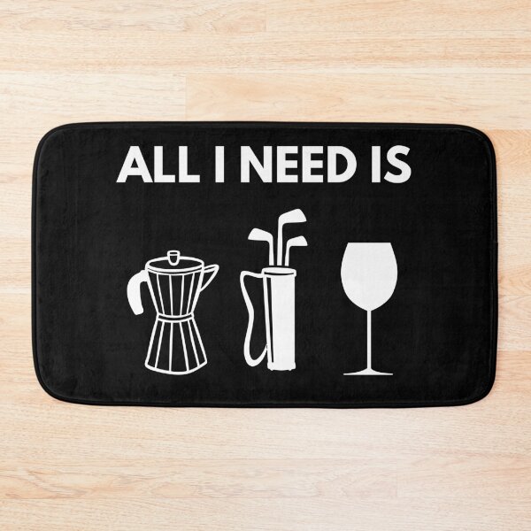 Item preview, Coffee Golf Wine designed and sold by LiToDesignCo.
