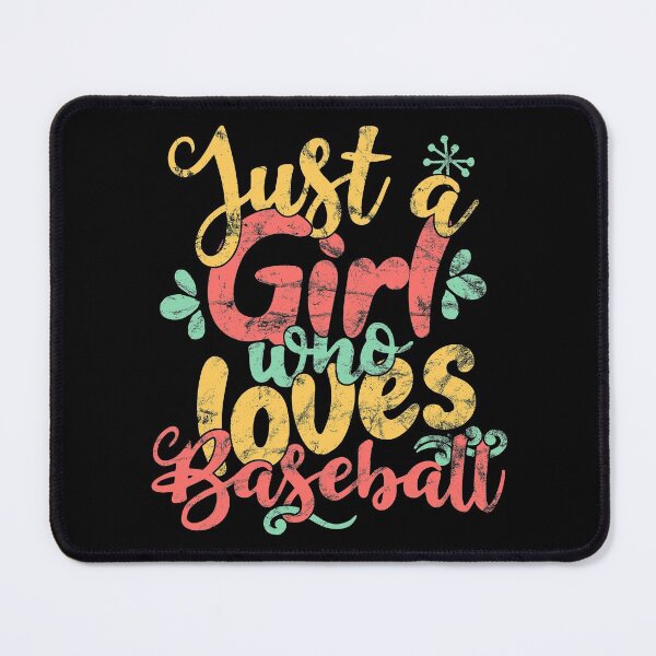 Artikelvorschau, Nur ein Mädchen, das Baseball-Geschenk liebt Druck entworfen und verkauft von theodoros20.