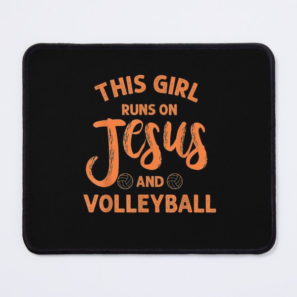Item preview, Jesus Volleyball For Girls Women Mom Athlete Youth designed and sold by Sayfullahsel.