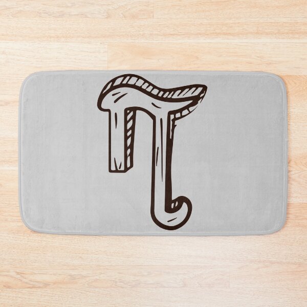 Item preview, Pi Greek Letter Hand-drawn designed and sold by Klotho-Fashion.