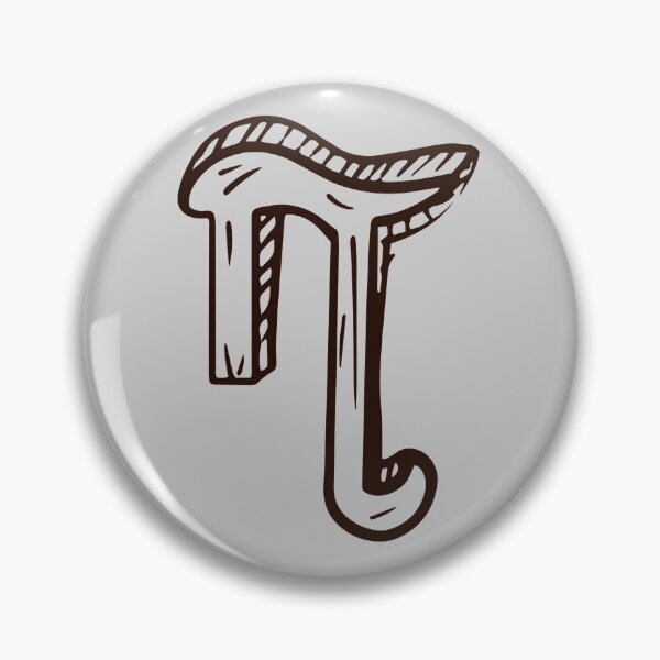 Item preview, Pi Greek Letter Hand-drawn designed and sold by Klotho-Fashion.
