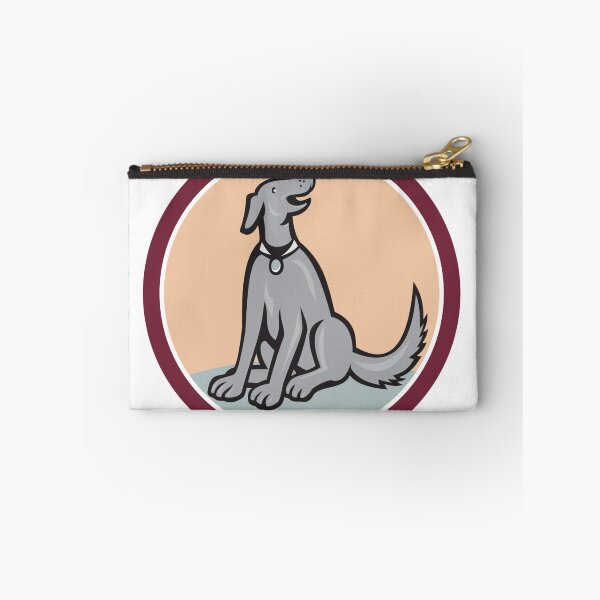 Item preview, Dog Sitting Looking Up Cartoon designed and sold by patrimonio.