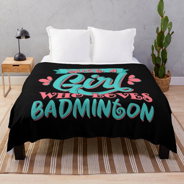 Item preview, Just A Girl Who Loves Badminton Gift graphic designed and sold by theodoros20.
