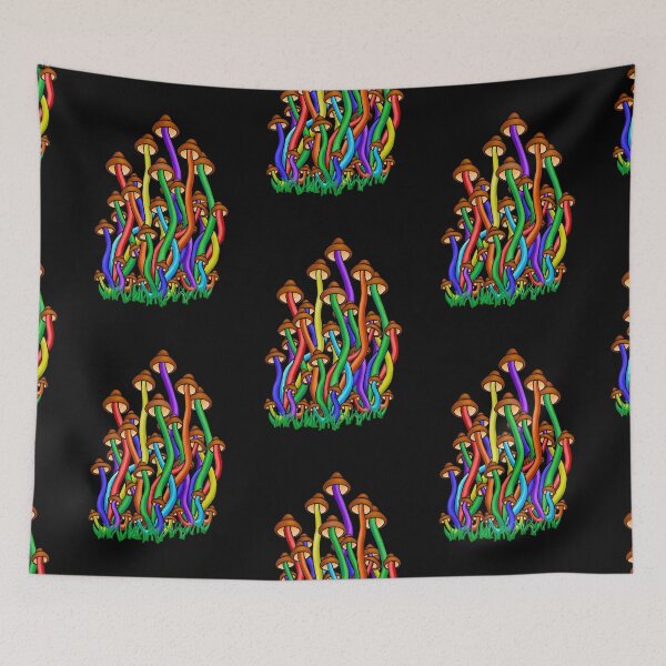 Item preview, Rainbow Magic Mushrooms  designed and sold by Marie Daum.