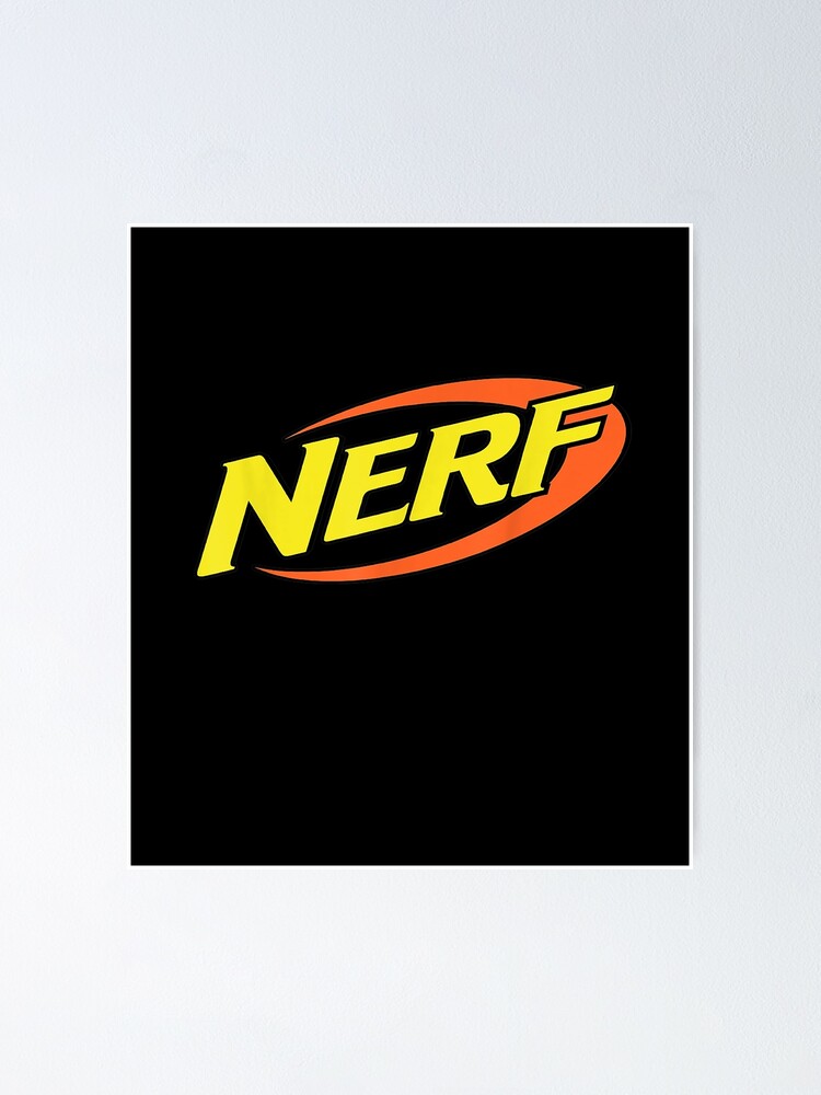 Retro Nerf Logo Decal