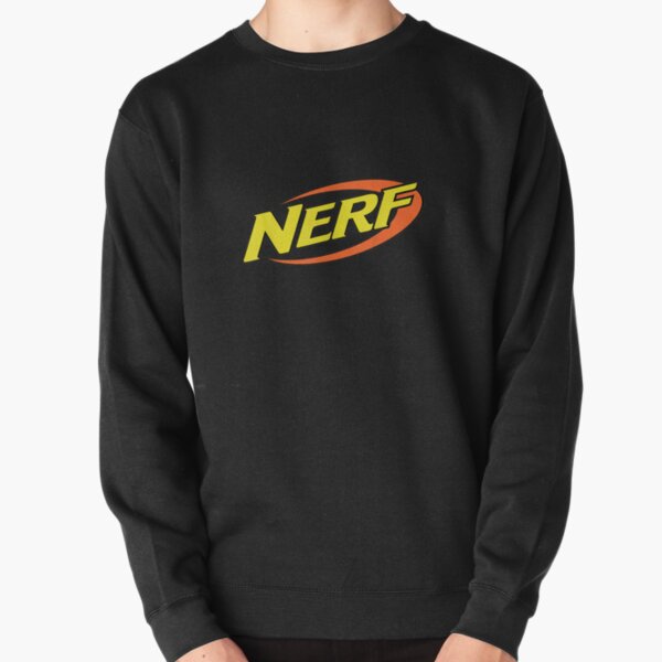 NERF LOGO Licensed Adult Hooded and Crewneck Sweatshirt SM-5XL